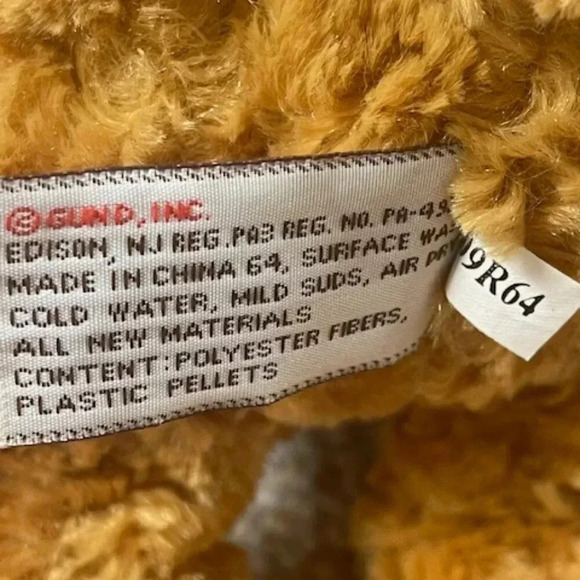 Gotta Getta GUND "Bart" Bear Plush #14187 Bird Watcher with tags - Picture 6 of 7